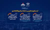 ثبت رکورد های بی سابقه در تاریخ گاز کشور